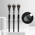 Pro Blush Sculpting Makeup Brush Set - Soft Synthetic Hair, 10-Piece