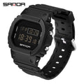 Children's Waterproof Digital Sport Watch with LED Display and Luminous Features