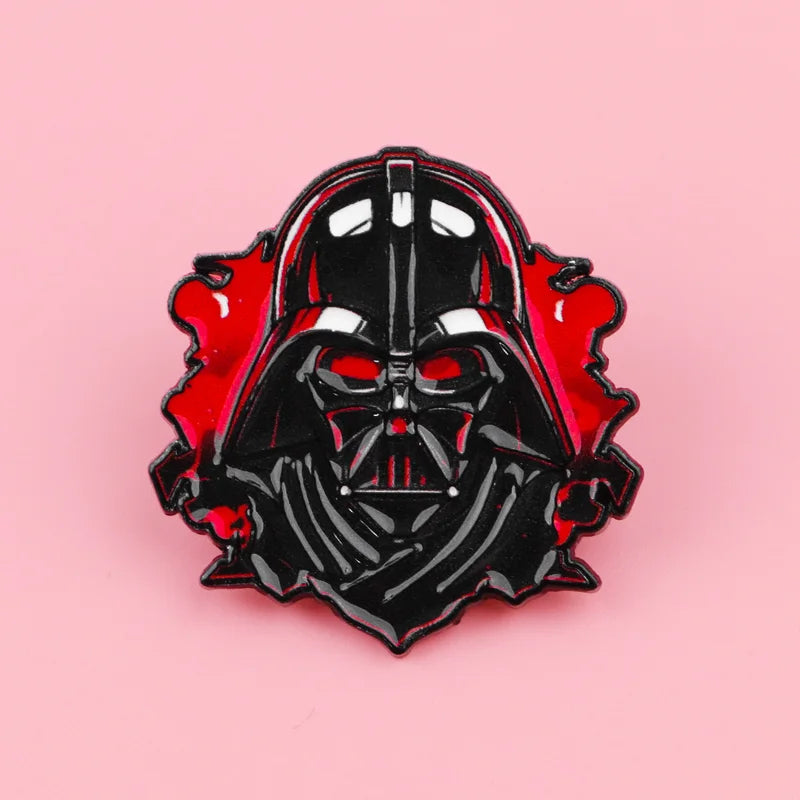 Movie Robot Enamel Pin Lapel Badge for Clothing & Backpack Accessories