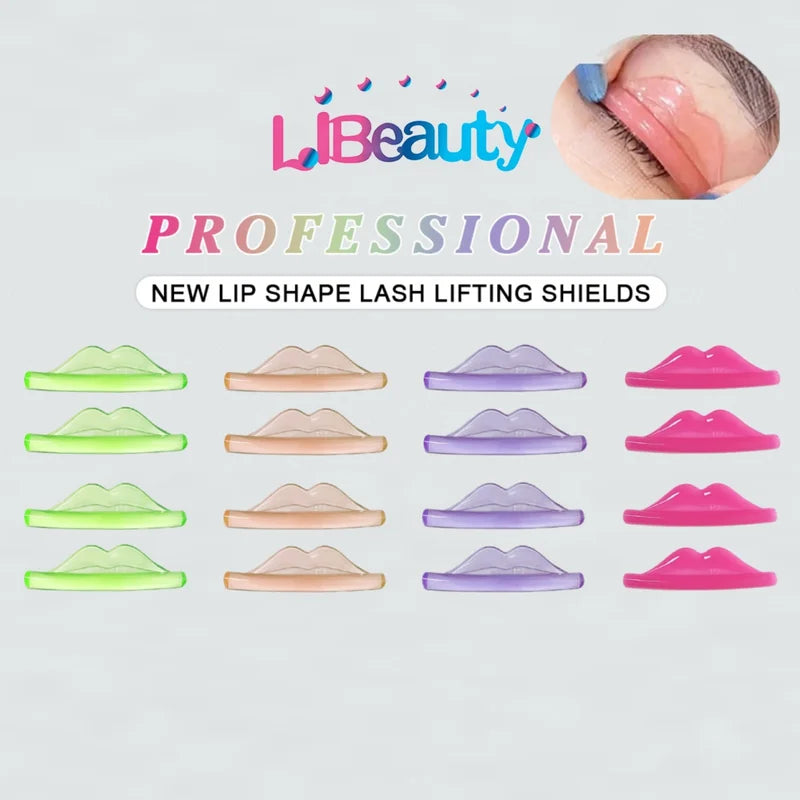 Silicone Eyelash Perming Pad Set - Lash Lift Shield Eyelash Curler Tools