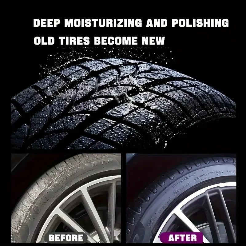 Car Plastic Repair Wax 100g - Durable Leather & Tire Gloss Enhancer