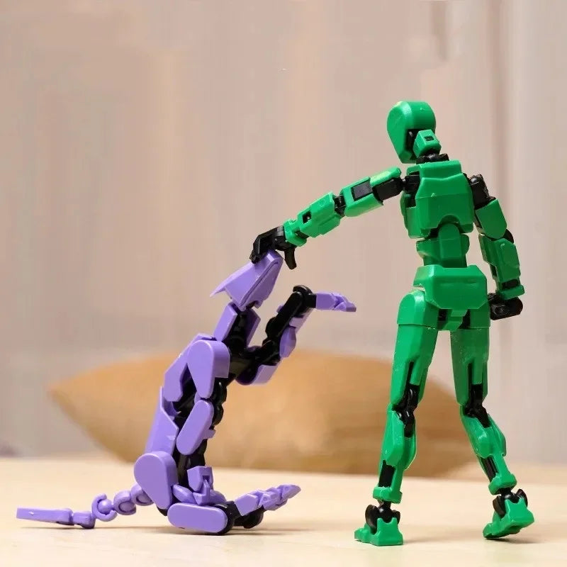 Multi-Jointed 3D Printed Action Figures Toy Set for Kids & Adults - Shapeshift Robot