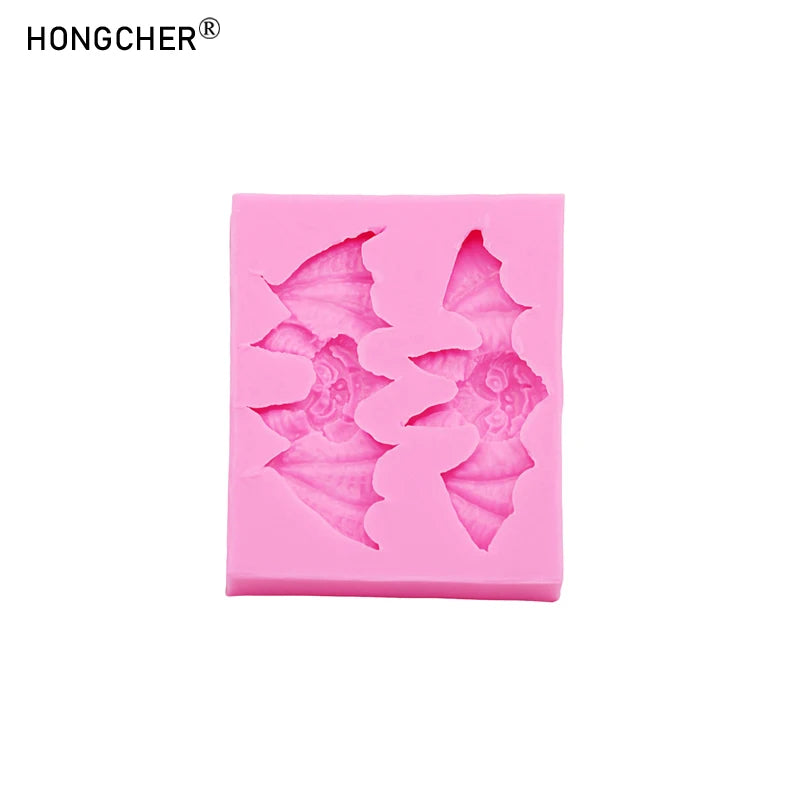 Halloween Bat Silicone Mold for Cake Decorating Resin Crafts Food-Grade