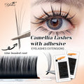 Premium False Eyelash Extensions - Natural Soft Fluffy Volume Lashes