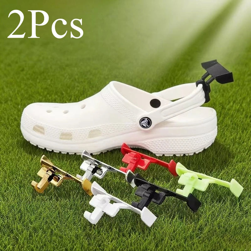 Garden Shoes DIY Hole Shoe Accessories for Corcs Shoes Car Wing Charms Shoe Clips