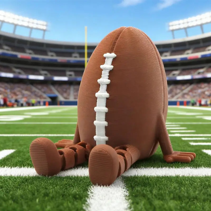 Sports Ball Figurine Collection Desktop Ornament - Soccer, Baseball, Basketball, Rugby, Bowling