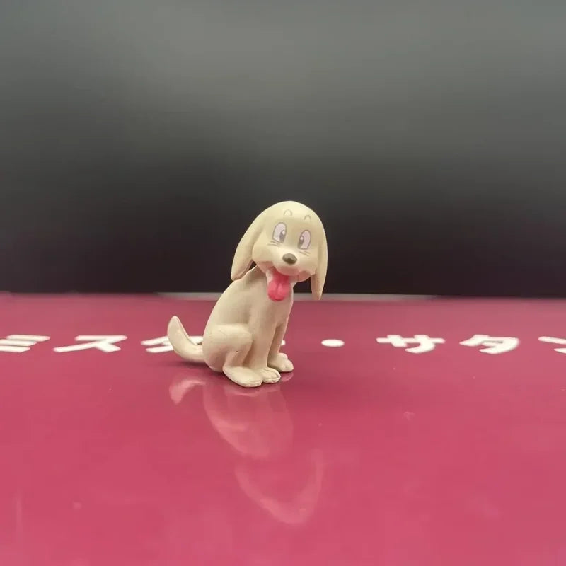 Mini Dragon Ball Hercule Dog Figurine 3cm Kawaii PVC Collectible Toy