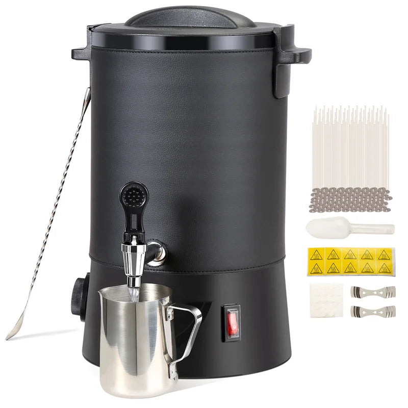 Large Capacity Wax Melter for Candle Making 6.5L & 10L Electric Melting Pot