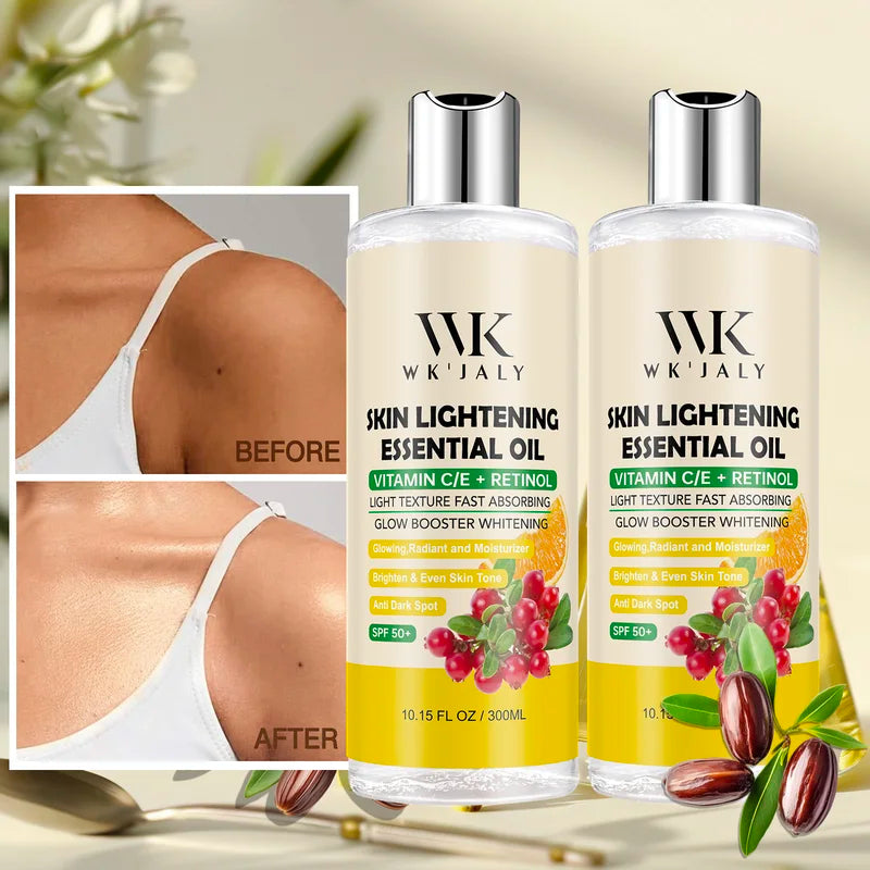 Deep Moisturizing Body Oil for Dark Skin - Hydrating & Spot Reduction