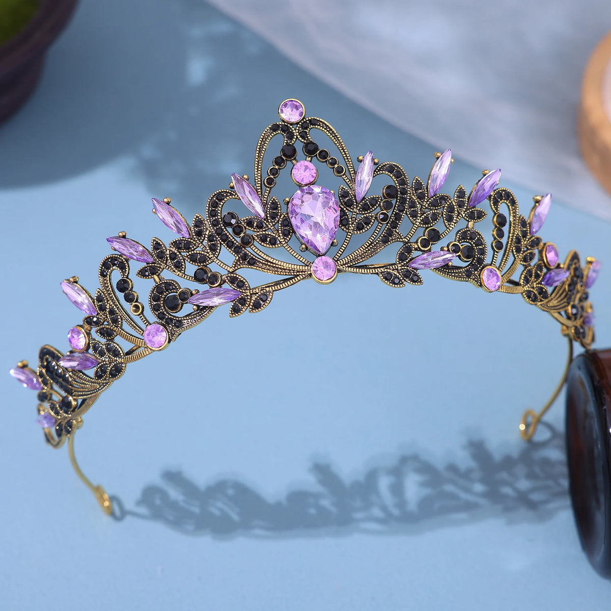 Bridal Tiara Headpiece for Wedding & Special Occasions - Full Classic Design