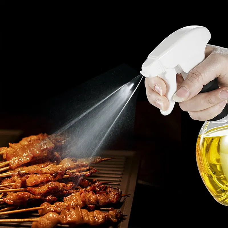 Oil Spray Bottle for Cooking and Baking - Dispenser for Air Fryer Salad BBQ