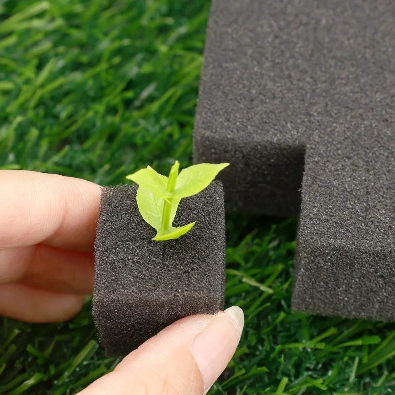 Hydroponic Plant Growing Sponges 100-500pcs Square Soilless Cultivation Blocks