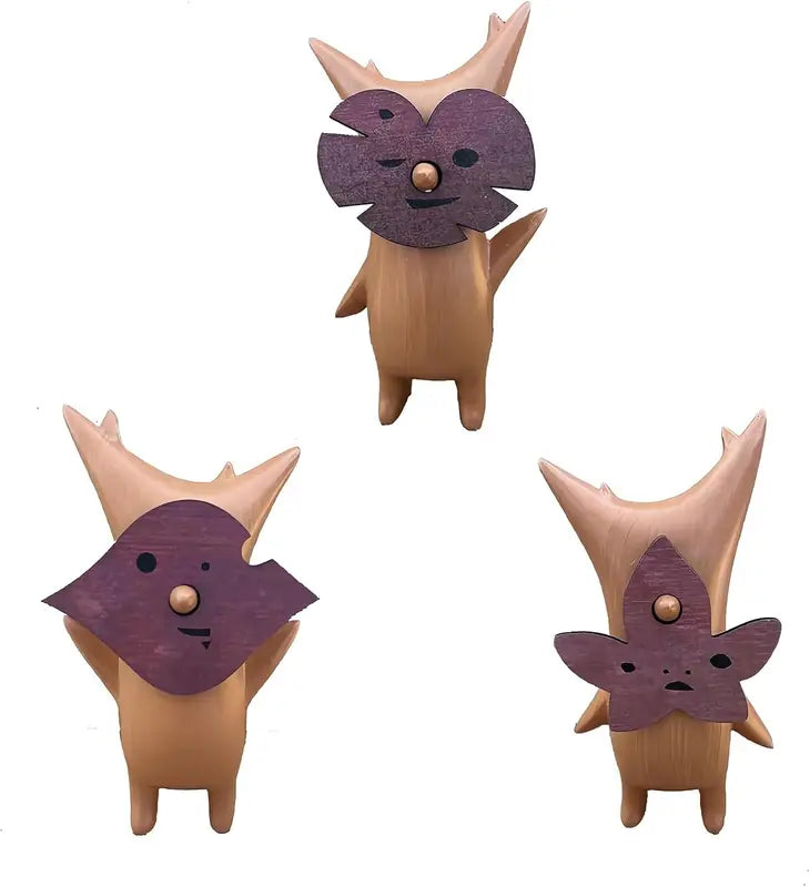 Wooden Korok Statue Home Decoration Handicraft for Game Lovers Zelda Breath of the Wild