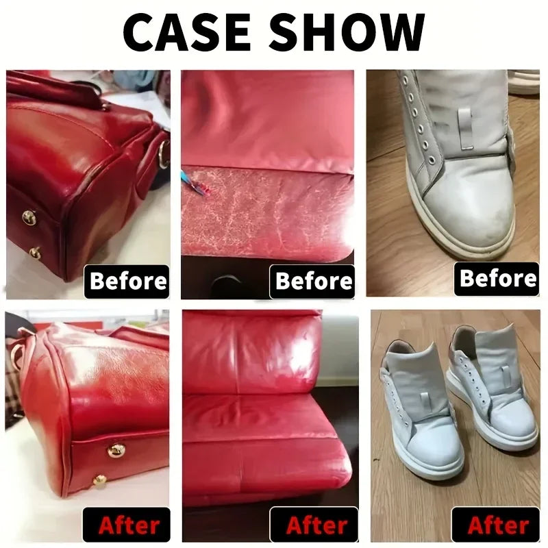 Leather Coloring Paste Multi-Color for Shoes Bags Sofas - Repair & Restore