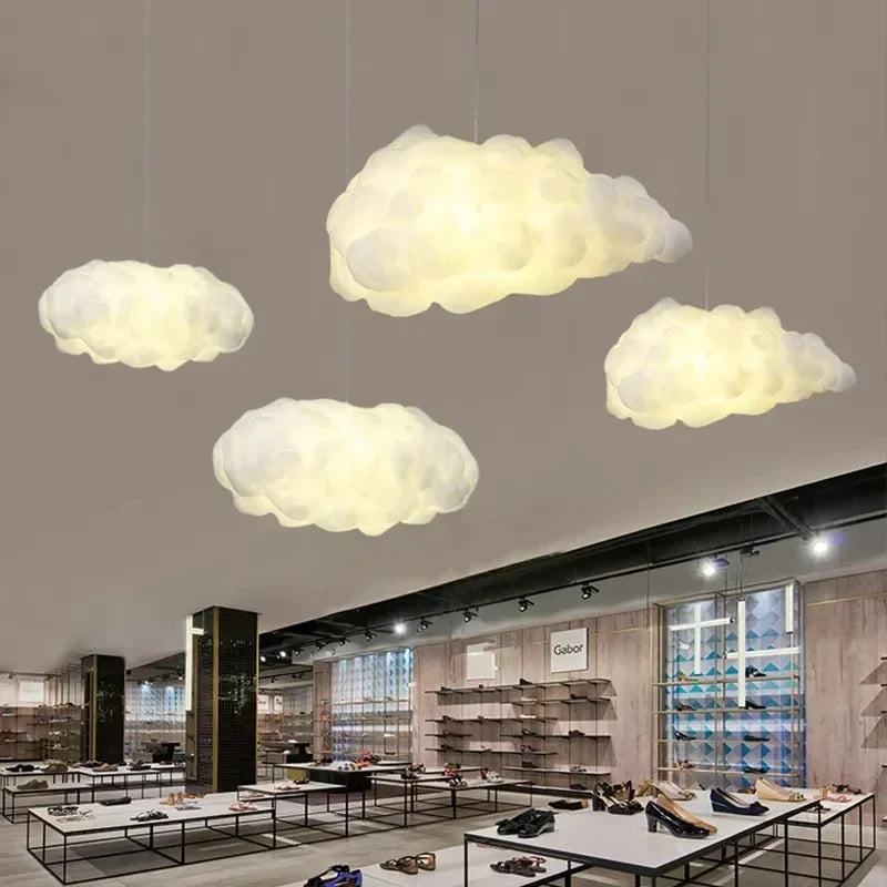 Modern Nordic Cloud Pendant Light for Living Room, Kids Room, Restaurant - Multiple Styles