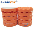 Car Buffing Polishing Pads Kit 5/6 Inch Foam Sponge Waxing Pads for Auto Care