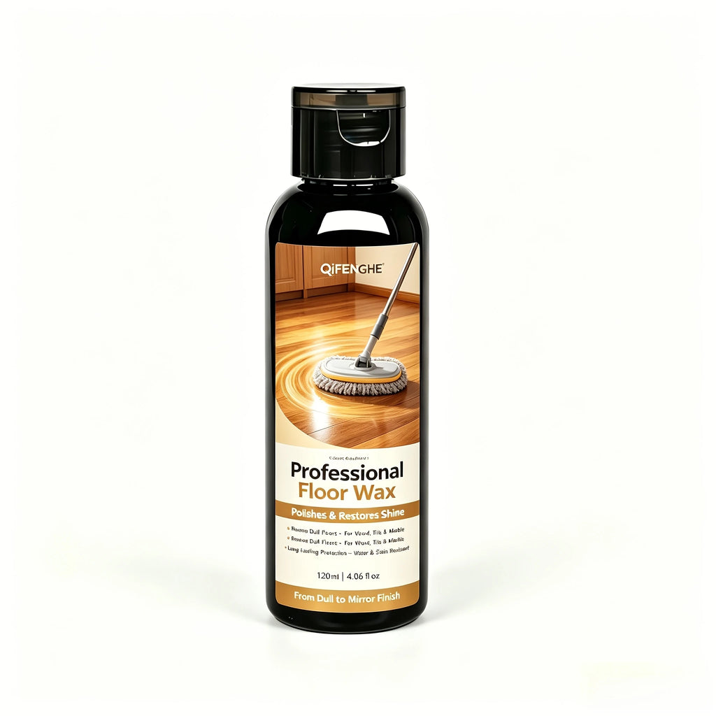 Floor Polishing Wax for Mirror Shine & Scratch Removal - Tile & Marble Renovation