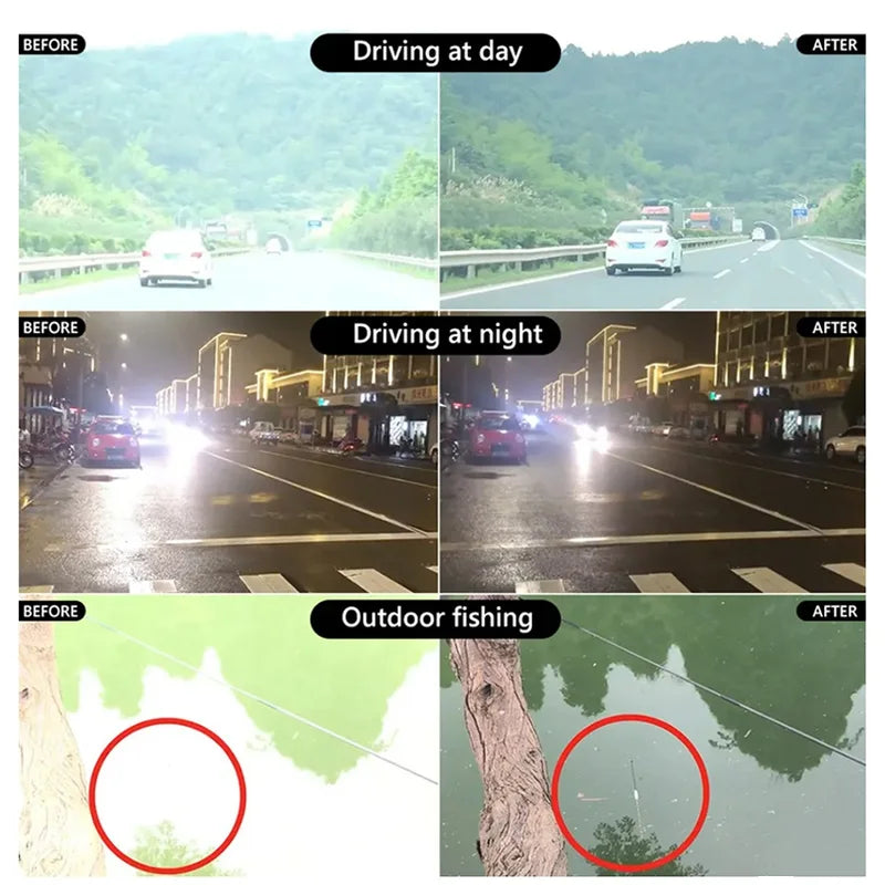 Men Photochromic Polarized Sunglasses with UV400 Protection for Driving and Fishing