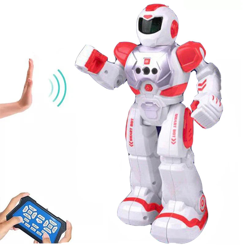 Interactive RC Robot Toy with Gesture Control Singing Dancing and Obstacle Avoidance