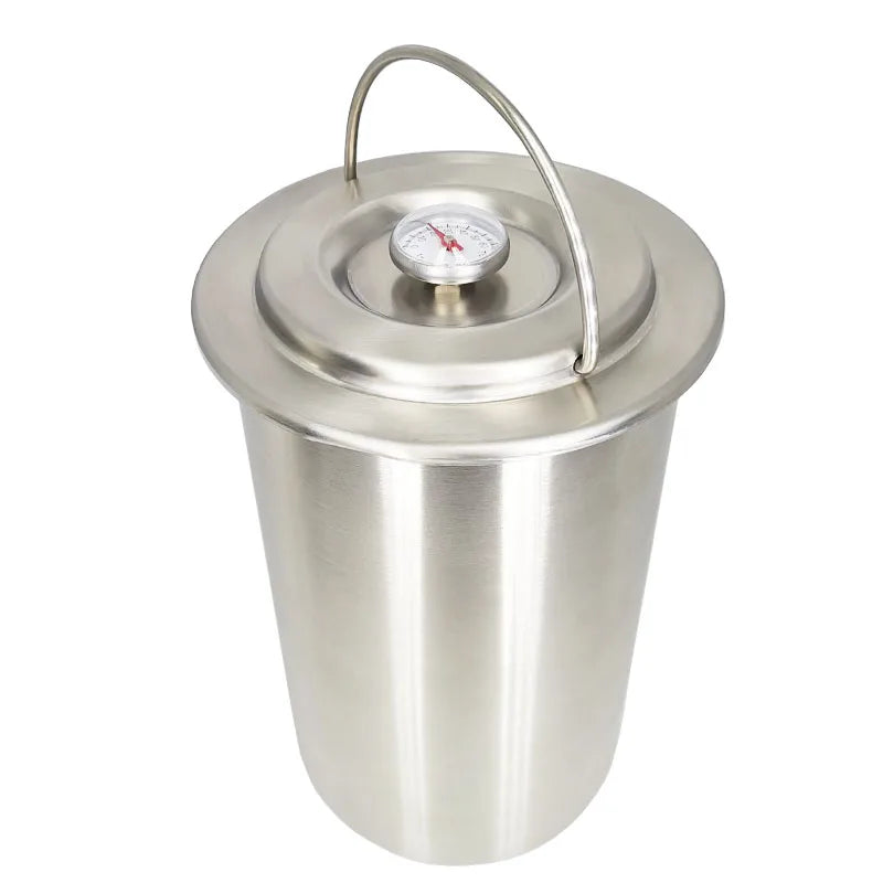 304 Stainless Steel Ham Press Maker with Thermometer for Meat & Poultry