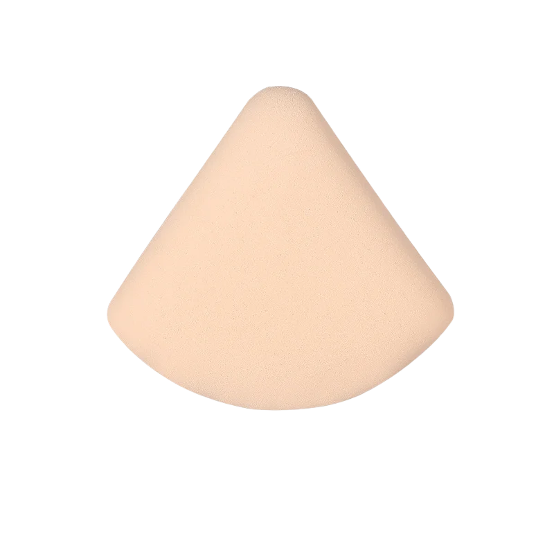 Triangle Shape Makeup Sponge Puff - Dual Use Dry Wet Foundation Powder Applicator
