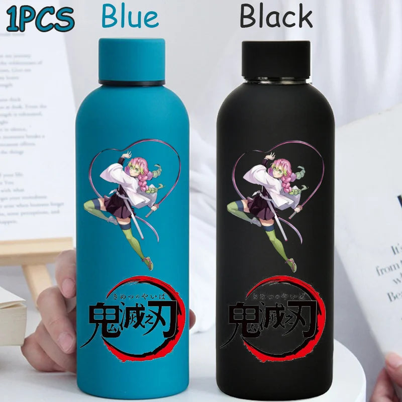 Kimetsu No Yaiba 500ML Insulated Water Bottle Anime Character Drink Cup