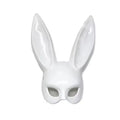 Rabbit Mask Halloween Party Costume Accessory with Long Ears - Multiple Colors