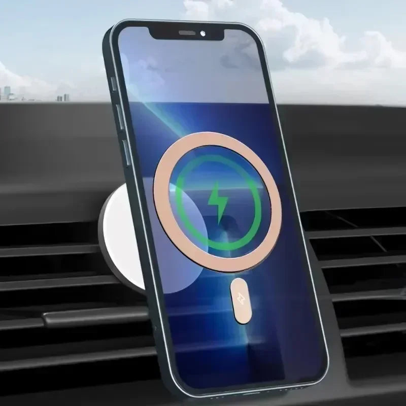 Magnetic Metal Ring Sticker for iPhone Magsafe Wireless Charger Car Phone Holder