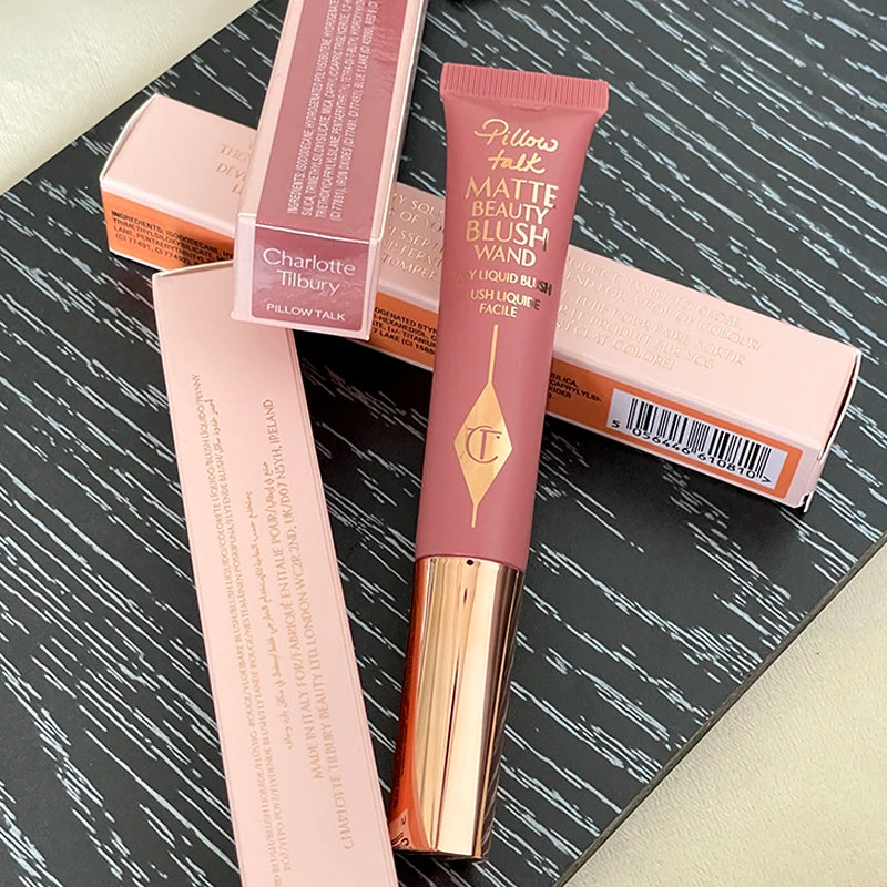 Long-lasting Dual-purpose Blush for Lips and Cheeks - Natural Finish