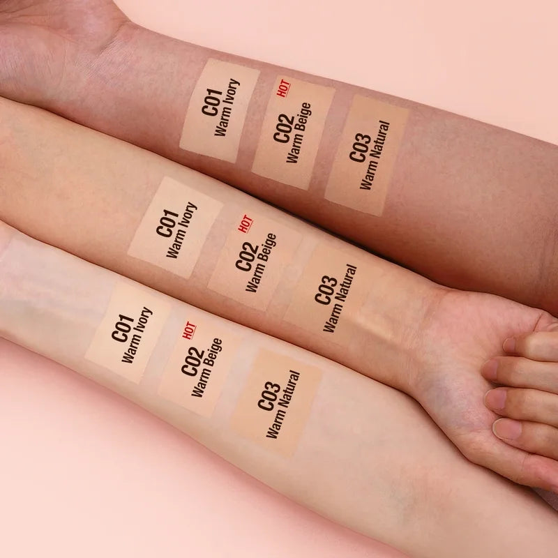 High Coverage Liquid Foundation SPF30 Waterproof Face Makeup 30ml