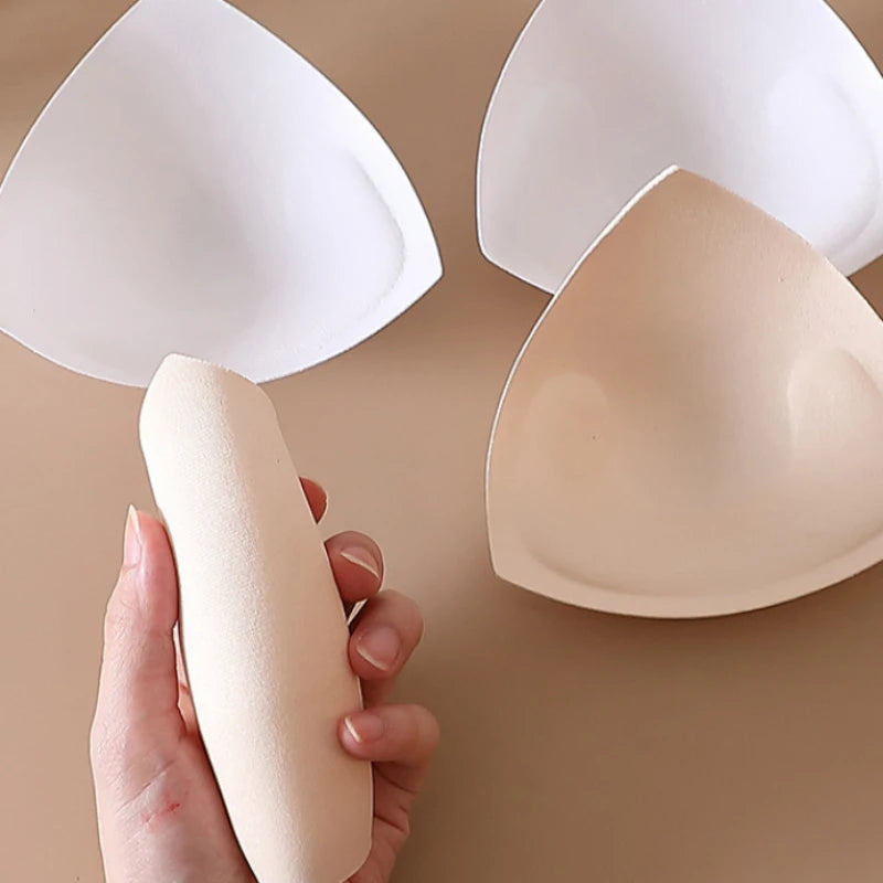 Triangle Push Up Bra Pads Set - Invisible Breast Enhancers 100PCS Women