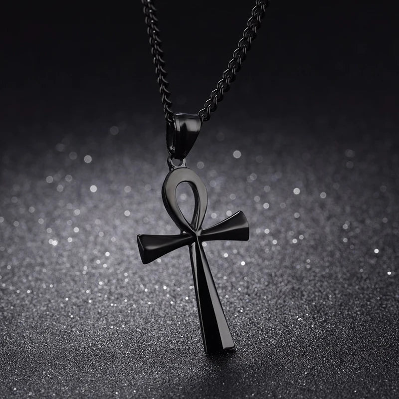 Egyptian Ankh Cross Pendant Necklace - Symbol of Life Jewelry Wholesale