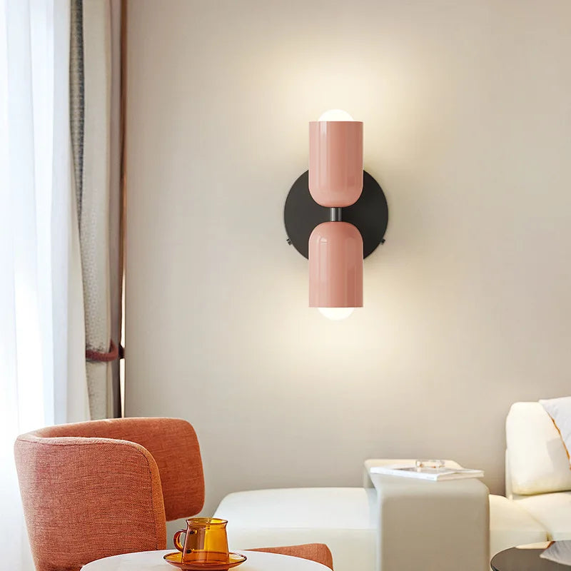 Nordic Wall Lamp LED Sconce for Bedroom Living Room Minimalist Indoor Lighting