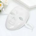 DIY White Plastic Face Mask for Crafts and Party Decorations