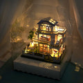 Mini Wooden Dollhouse Furniture Light Kit for DIY Crafting - Multiple Colors