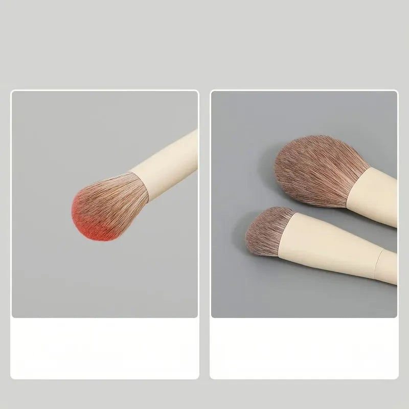 10-Piece Professional Makeup Brush Set with Versatile Face and Eye Brushes