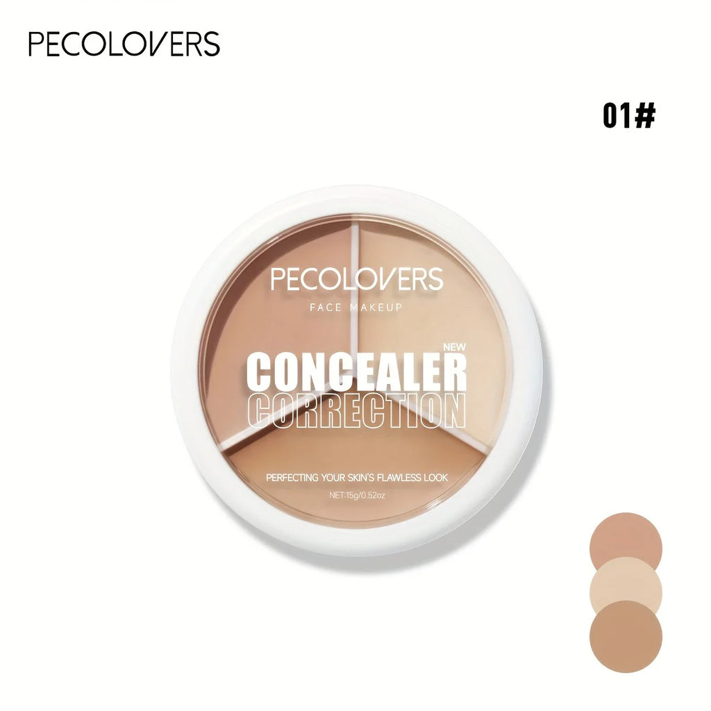Concealer Palette Cream Waterproof Long Lasting Face Makeup for Spots and Dark Circles