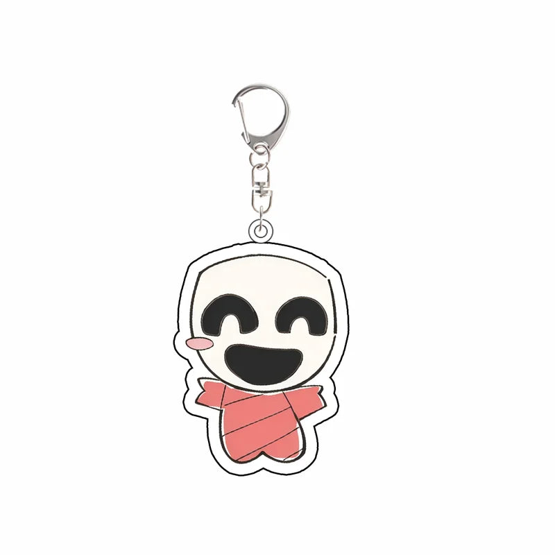 Anime Acrylic Key Chain Set for Jax Zooble Gangle Ragatha Pomni Backpack & Clothing Accessories