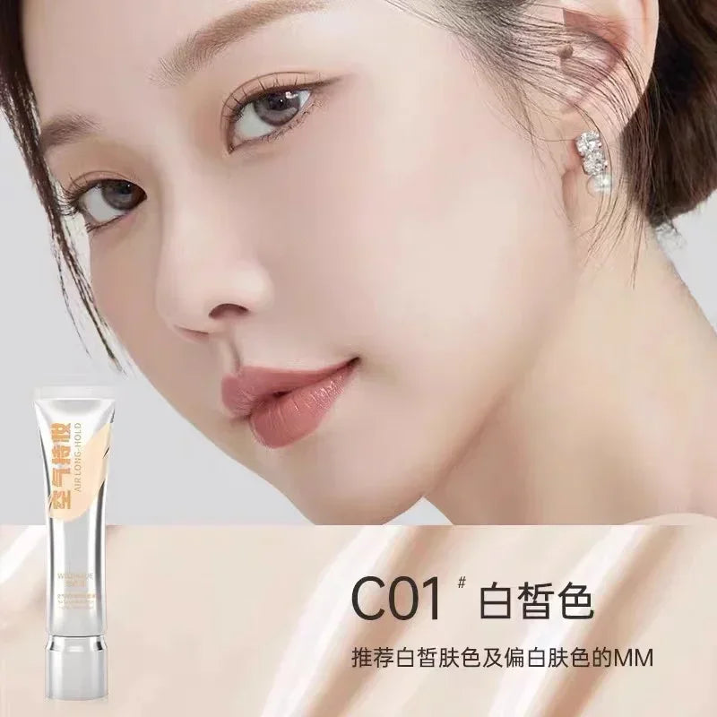 Long-lasting Waterproof Foundation & Concealer with Nourishing Skin Care - Multiple Colors