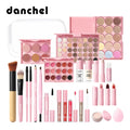 Complete Makeup Kit for Women - All-in-One Cosmetic Set with Brushes & Travel Bag
