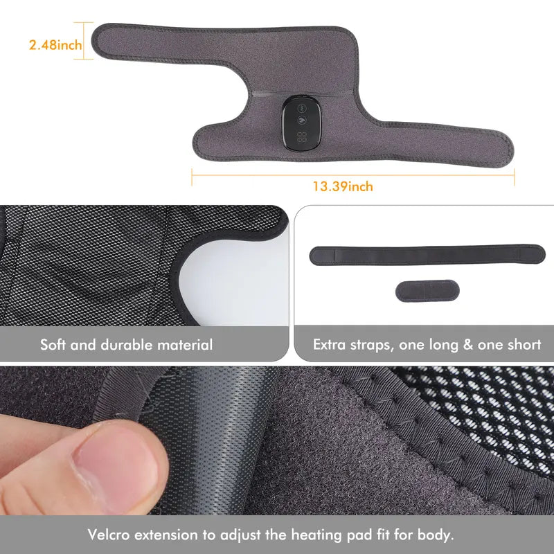 Electric Heating Knee Massager with Vibration Pad