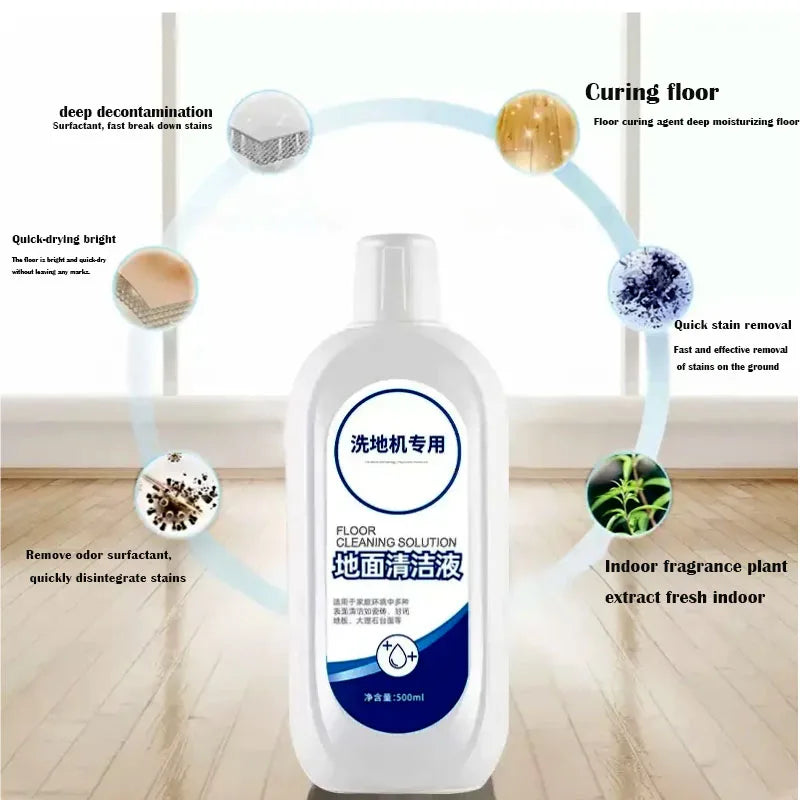 Multi-Surface Floor Cleaner for Tineco iFLOOR & Robotic Vacuums - Antimicrobial, Non-Toxic