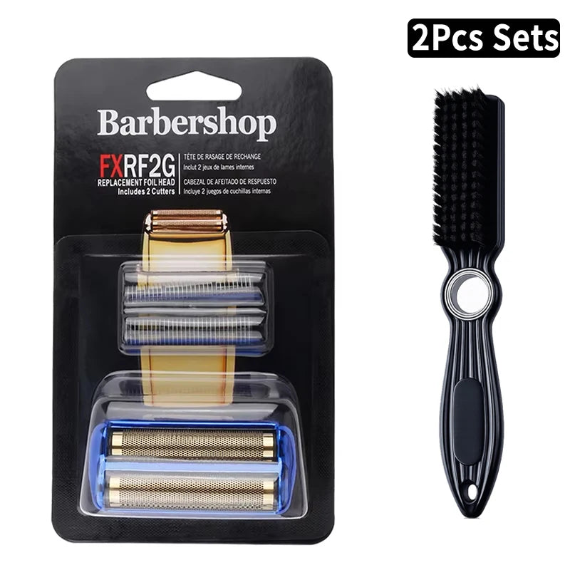 2-Pack Hair Clipper Blade Covers with Comb Brush for Electric Shavers - Replacement Accessories