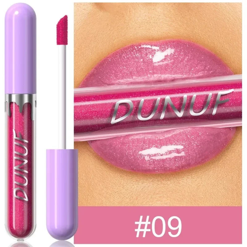 Liquid Lipstick Glitter Lip Gloss Long Lasting Waterproof Moisturizing Lip Tint