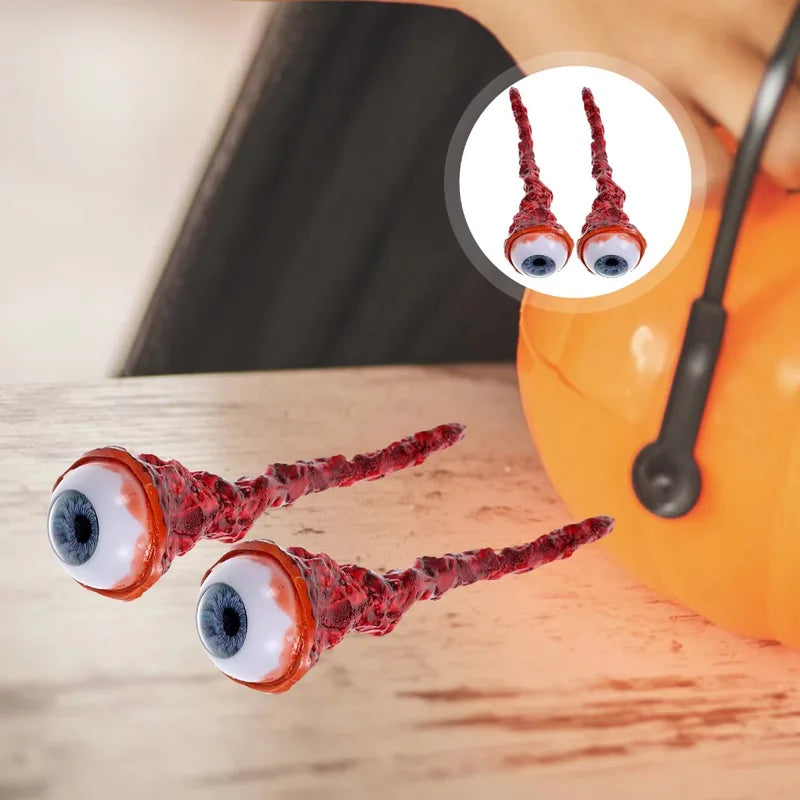 Halloween Latex Fake Eyeballs Bloody Props Horror Party Decor 11cm