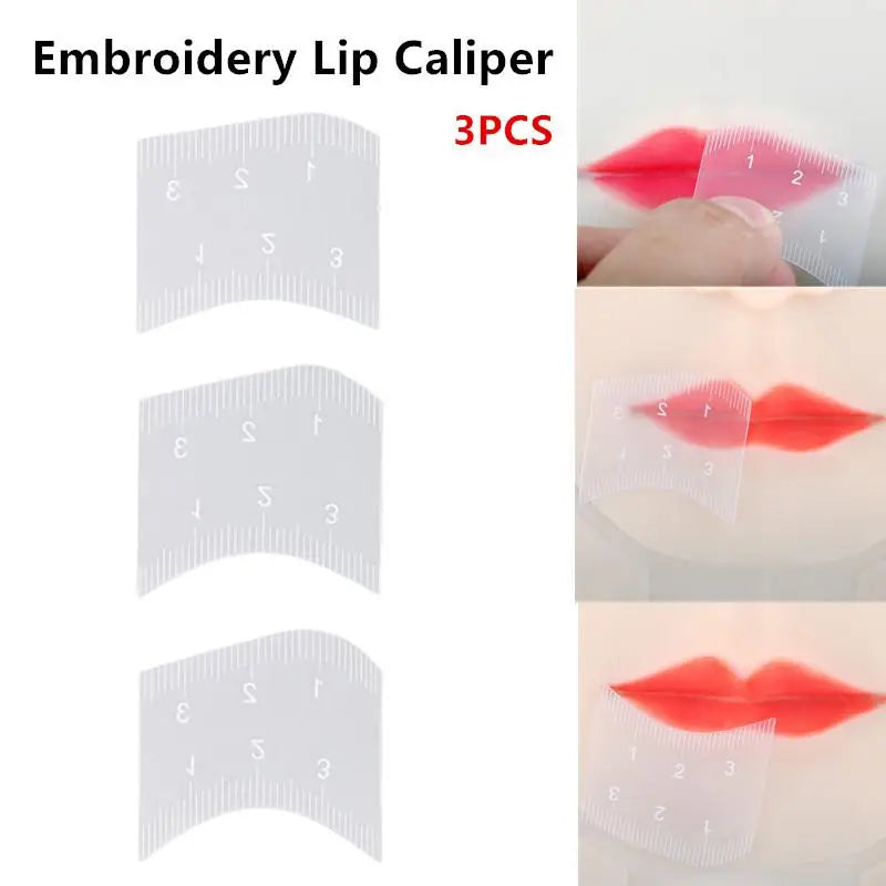 Lip Shaping Ruler Set for Permanent Makeup Microblading & Lip Design