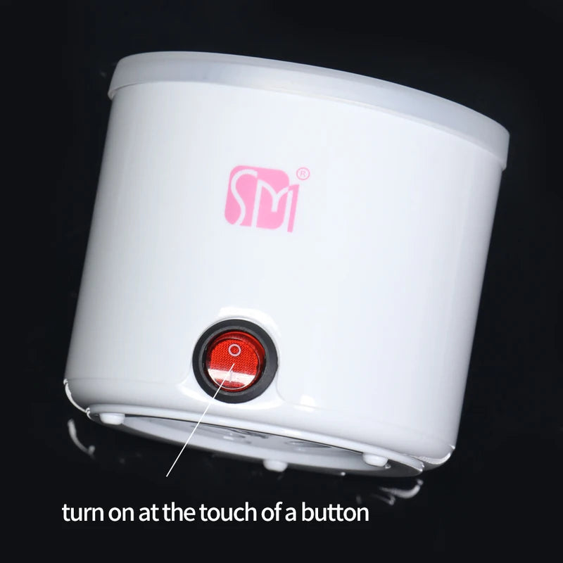 Mini Wax Heater for Facial and Eyebrow Hair Removal - Portable & Compact