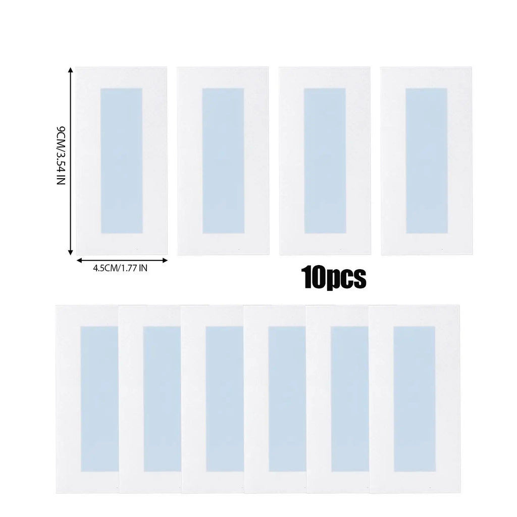 Facial Hair Removal Wax Strips - Painless Depilatory Sheets for Face & Body
