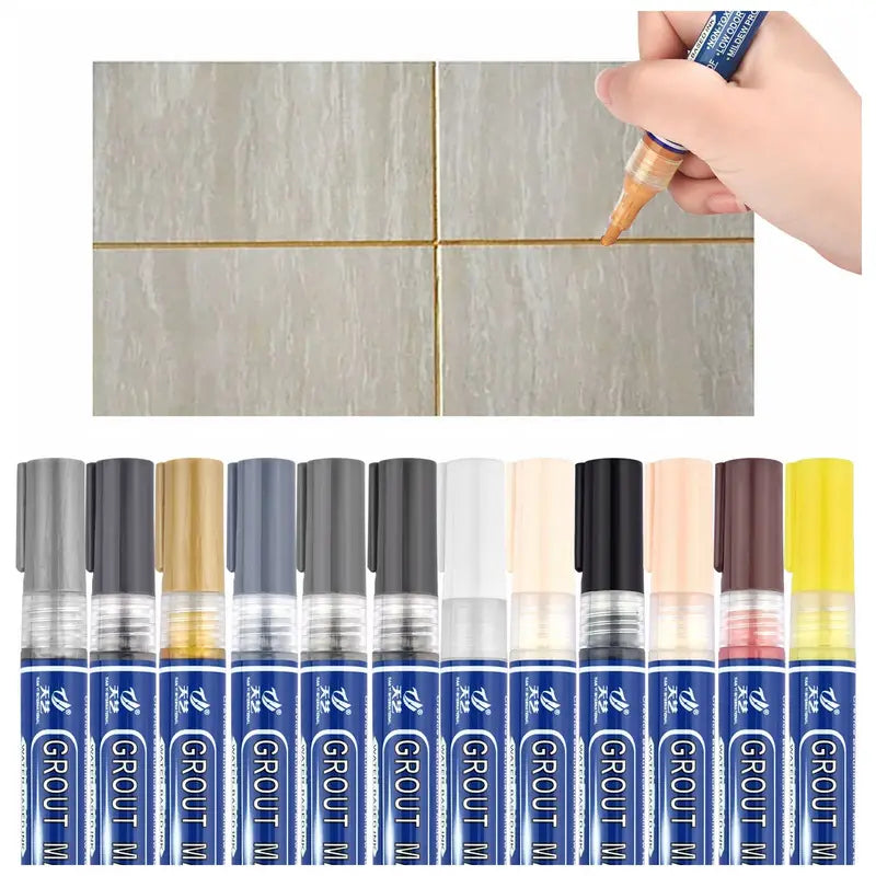 Waterproof Tile Gap Repair Marker Pen for Ceramic and Porcelain Walls