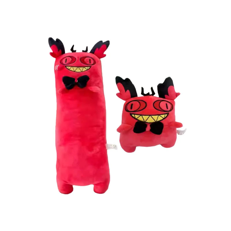 45cm Hazbin Hotel Cat Alastor Plush Doll Cartoon Soft Pillow for Decor & Gifts